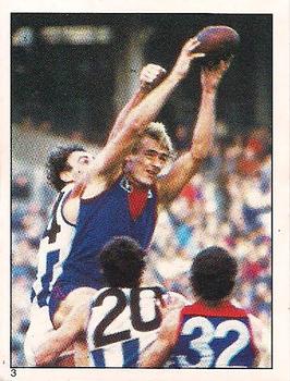1984 Scanlens VFL Stickers #3 Peter Moore Front